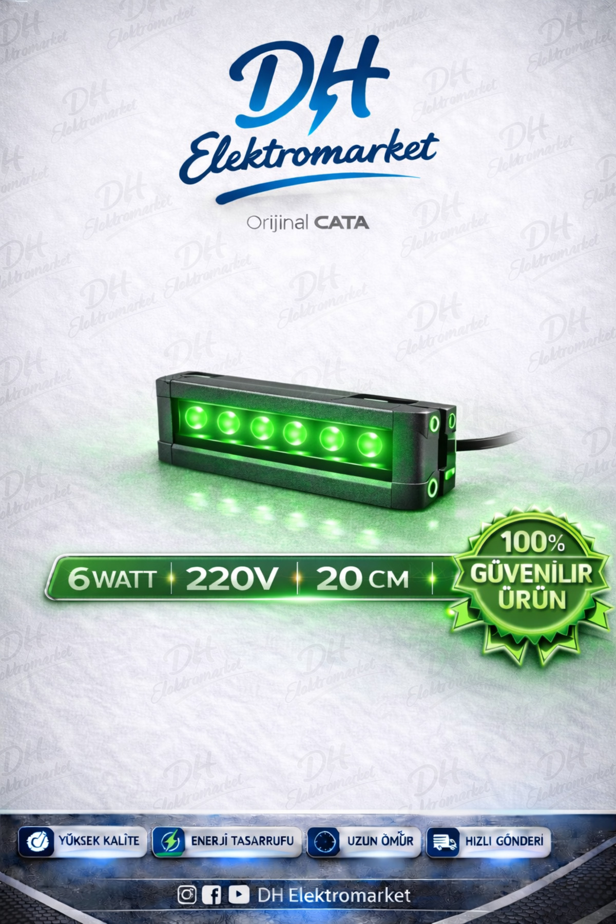 CATA LED Wallwasher Dış Cephe Duvar Aydınlatma Serisi (IP65)