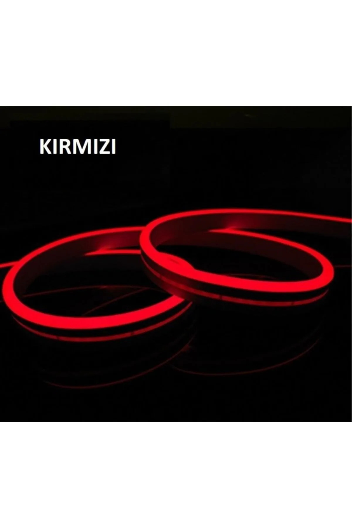 Ct-4555 12 Volt Neon Led Kırmızı 5 Metre